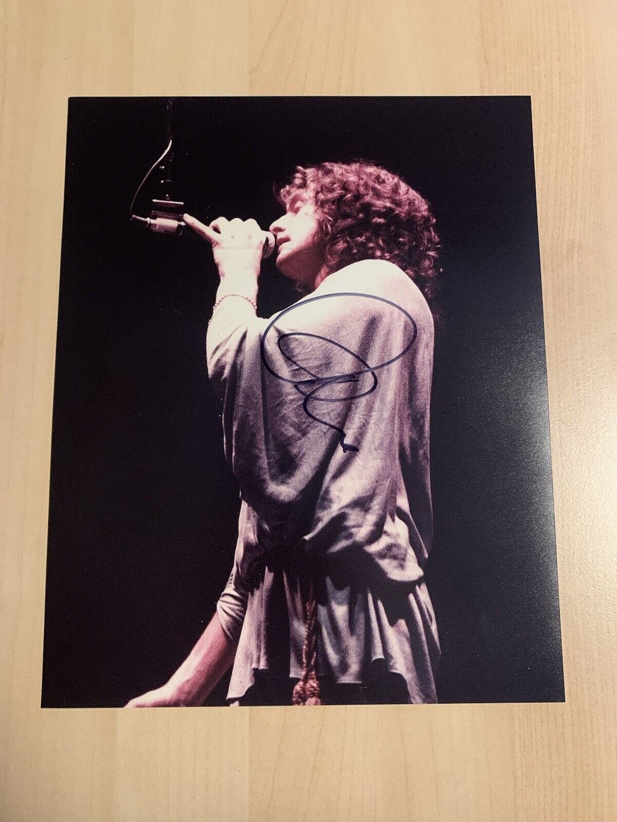 JON ANDERSON SIGNED 8x10 Photo Poster painting AUTOGRAPHED YES BAND ORIGINAL LEAD SINGER COA