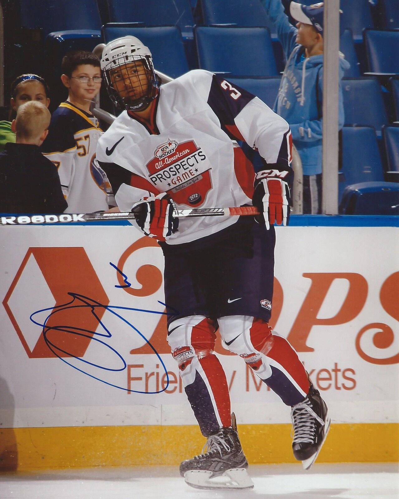 Seth Jones Signed 8x10 Photo Poster painting Team USA Autographed COA B