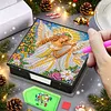 Christmas Angel DIY PU Diamond Painting Note Box with 160 Papers Memo Box