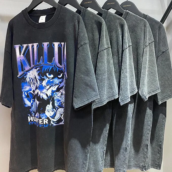 Pure Cotton Hunter X Hunter Killua T-shirt weebmemes