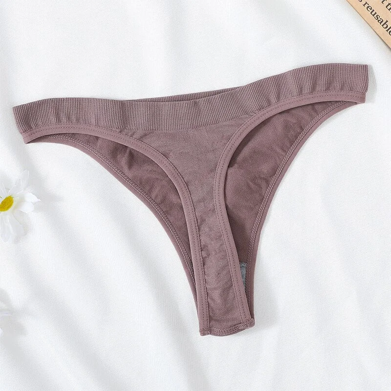 M-XL Women's Thongs G-string Female Sexy Panties Sexy Underwear Cotton Briefs Low Waist Brazilian Thong Ladies Intimate Lingerie
