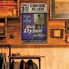 Bob Dylan - Panneaux en &eacute;tain m&eacute;tallique(20*30cm/30*40cm) - Musique