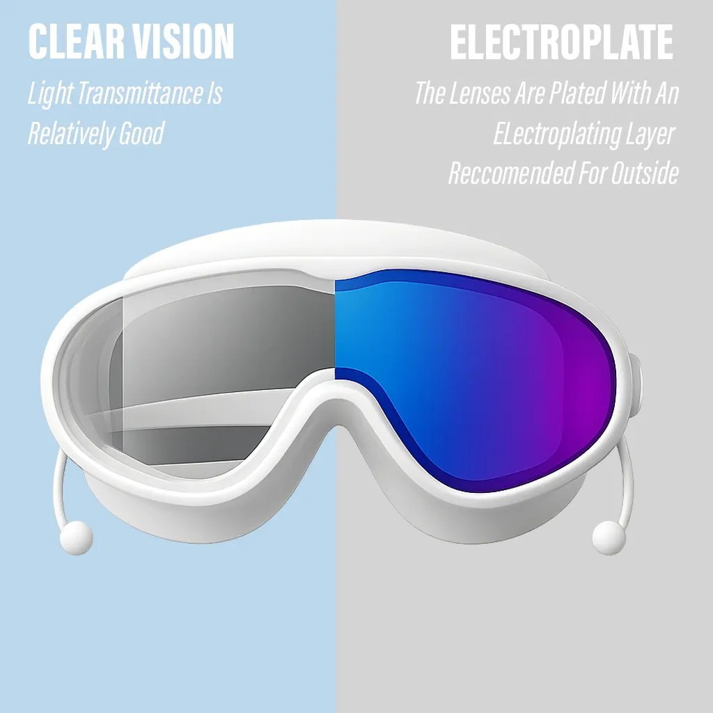 Suvaya&trade; Wide Lens Swimming Goggles