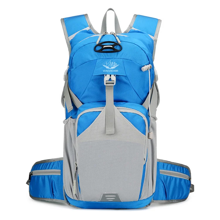 Trekking Bag Waterproof Lightweight Fishing Bag for Office Travel (Sky Blue)
