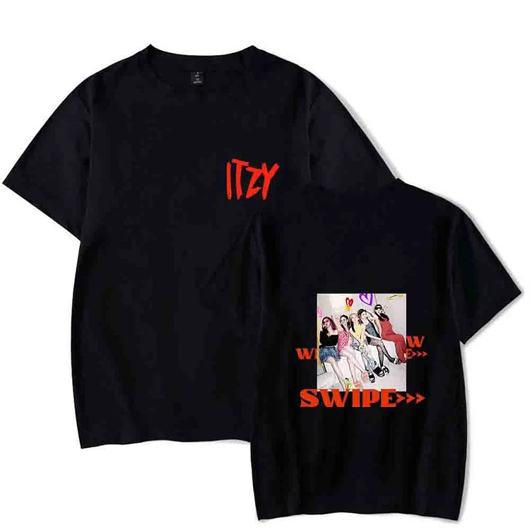 ITZY CRAZY IN LOVE Album Photo T-shirt