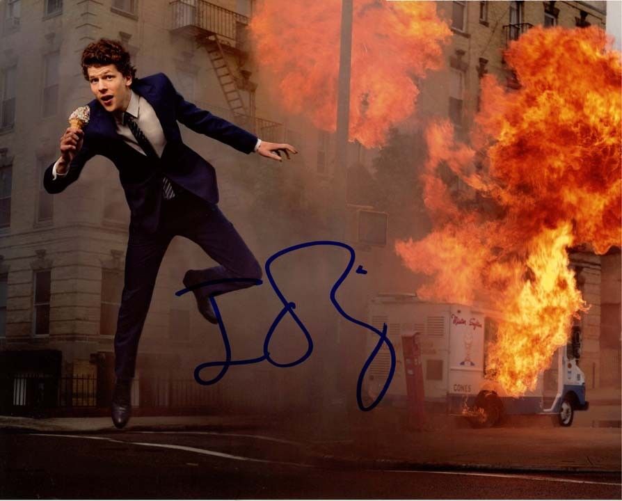 JESSE EISENBERG signed autographed 11x14 Photo Poster painting