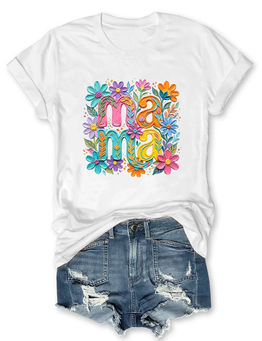 Floral Mama T-shirt