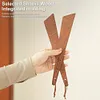 2Pcs Outdoor Wooden Spatula Anti-Scalding Cooking Spatula Utensils Kitchen Tools