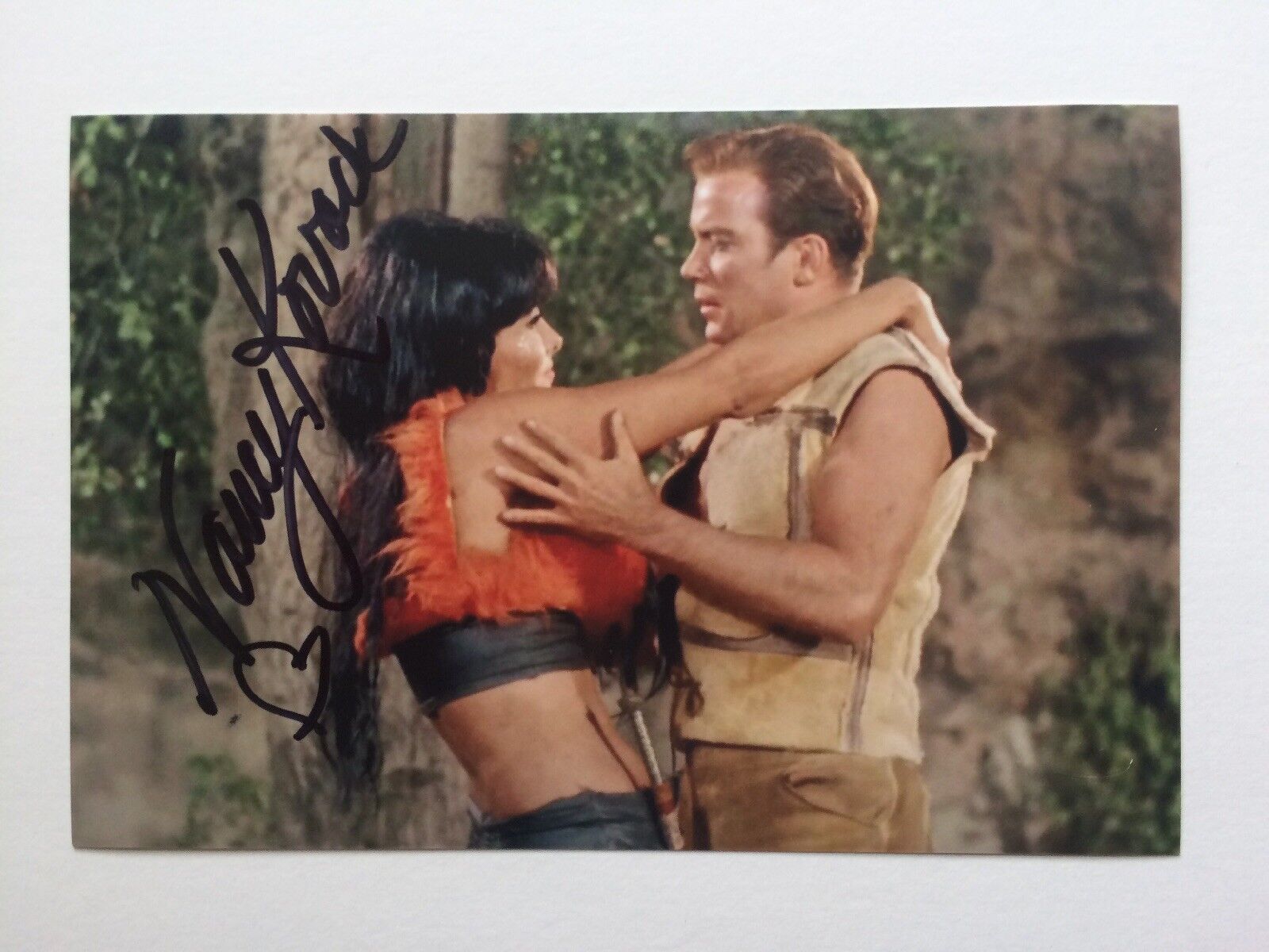 Nancy Kovack Autographed Photo Poster painting Star Trek Kirk William Shatner