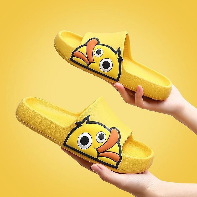 Cute Duck Slides Sandals - Gotamochi Kawaii Shop, Kawaii Clothes