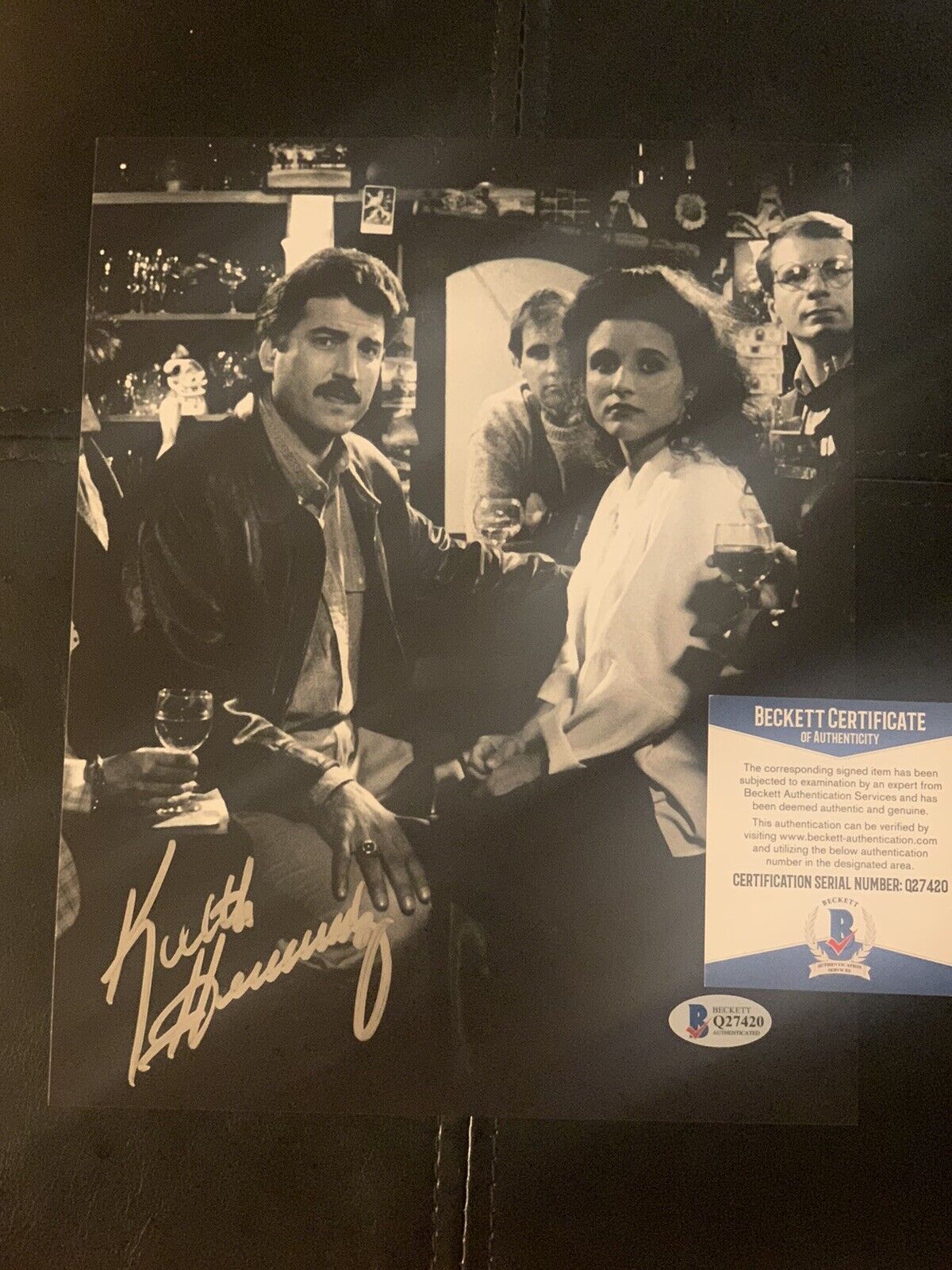 Keith Hernandez signed autographed 8x10 Seinfeld Photo Poster painting Beckett COA D3