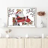 Santa XIV -14CT Stamped Cross Stitch Kit(29*22cm)