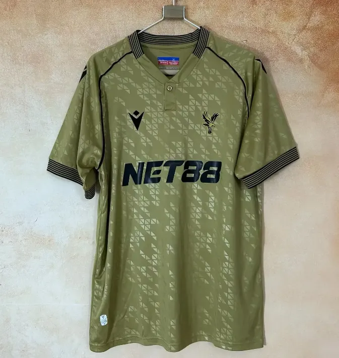 2025-26 Crystal Palace Away Gold Jersey - Fan Edition