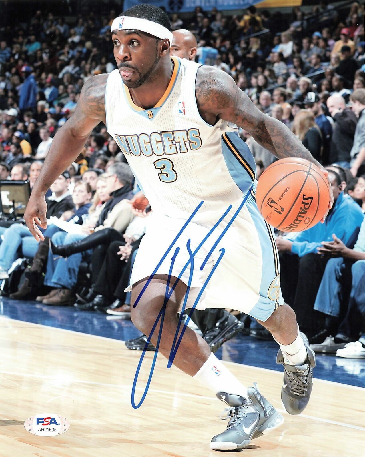 Ty Lawson signed 8x10 Photo Poster painting PSA/DNA Denver Nuggets Autographed