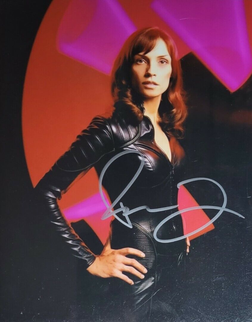 Famke Jannsen Authentic Autographed 8x10 Photo Poster painting w/ COA