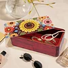 Sonnenblume diy Diamant Kunst Holz Aufbewahrungsbox Diamond Painting Aufbewahrungsbox