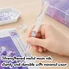 Resin Diamond Painting Point Drill Pen with 4 Various Tips Painting Arts 5D Point Drill Pen Diamonds Art Points Drills Pens for Nail Arts Rhinestone Decorations Cross-Stitch (White)
