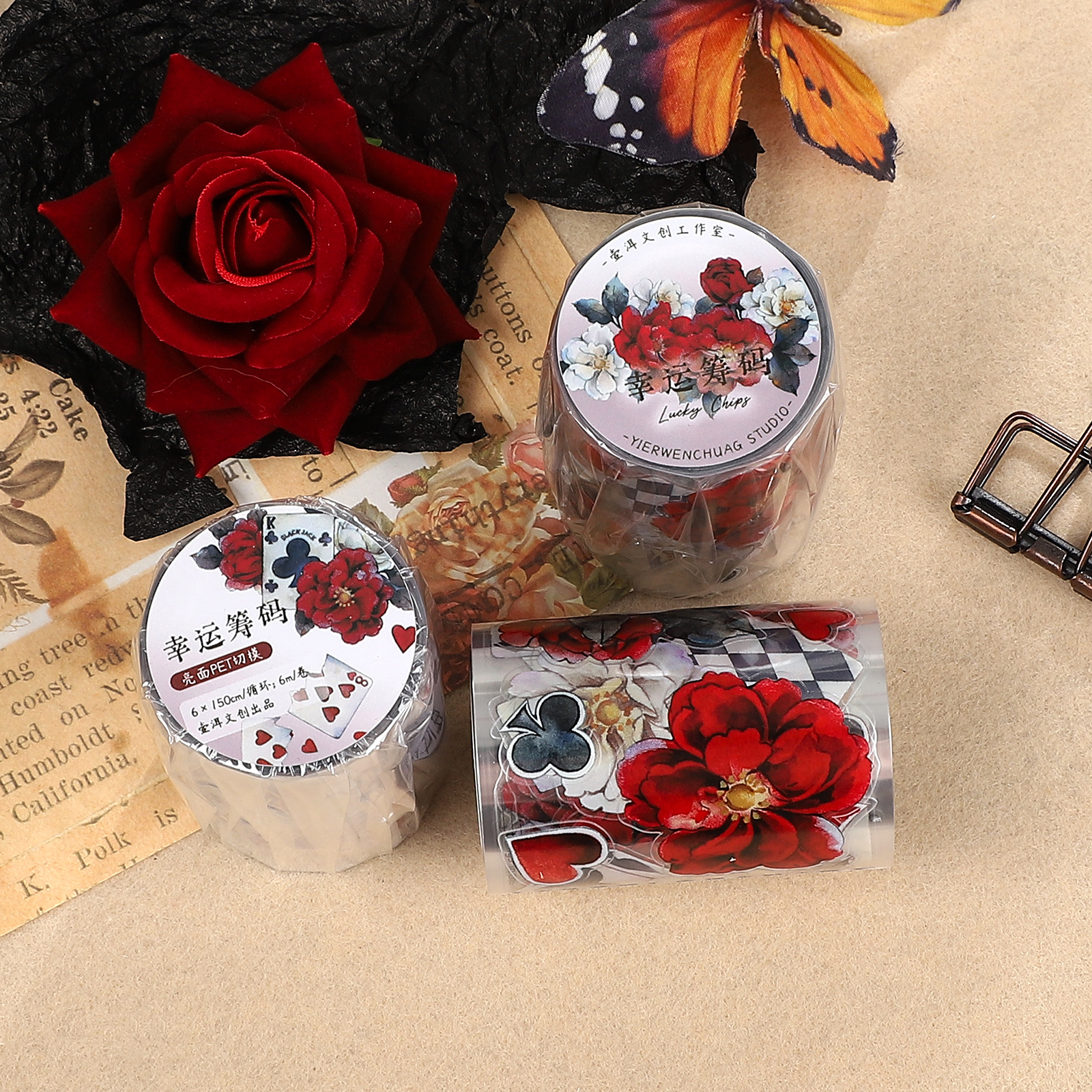 PET 테이프 - 6cm*6m 럭키칩 시리즈