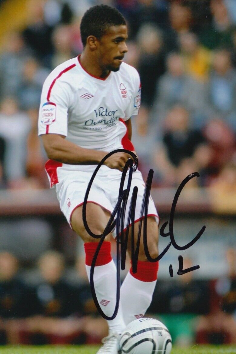 GARATH MCCLEARY HAND SIGNED 6X4 Photo Poster painting - FOOTBALL AUTOGRAPH - NOTTINGHAM FOREST 4