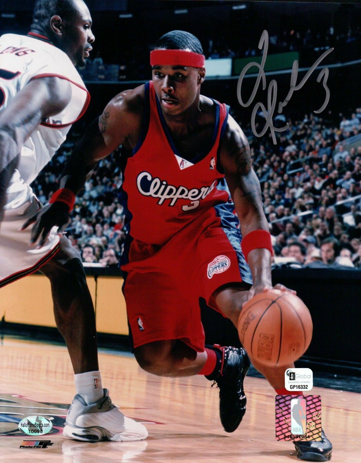 Quentin Richardson Signed 8X10 Autograph Photo Poster painting Road Silver Ink Clippers GAI