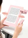 For Kindle 2-Iin-1 Page Clicker Rechargeable Wireless Smart Tablet Novel Page Turners Multi-Purpose E-Book Photography Tool for iPad Tablets Reading Novels Taking
