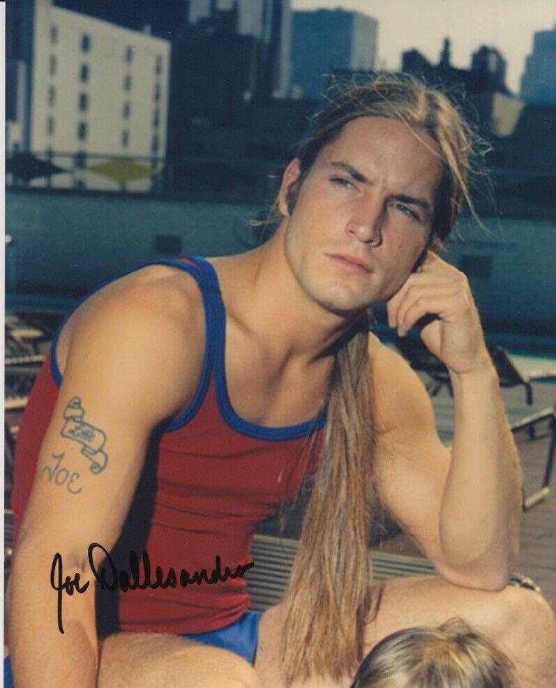 Joe Dallesandro (Andy Warhol) signed 8x10 Photo Poster painting