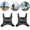 Chest Bag Large Fitness Bag for Hiking and Holidays for Men Women (Multicolor)