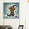 Diamond Painting - Full Round Drill - Xmas Boot(Canvas|40*40cm)