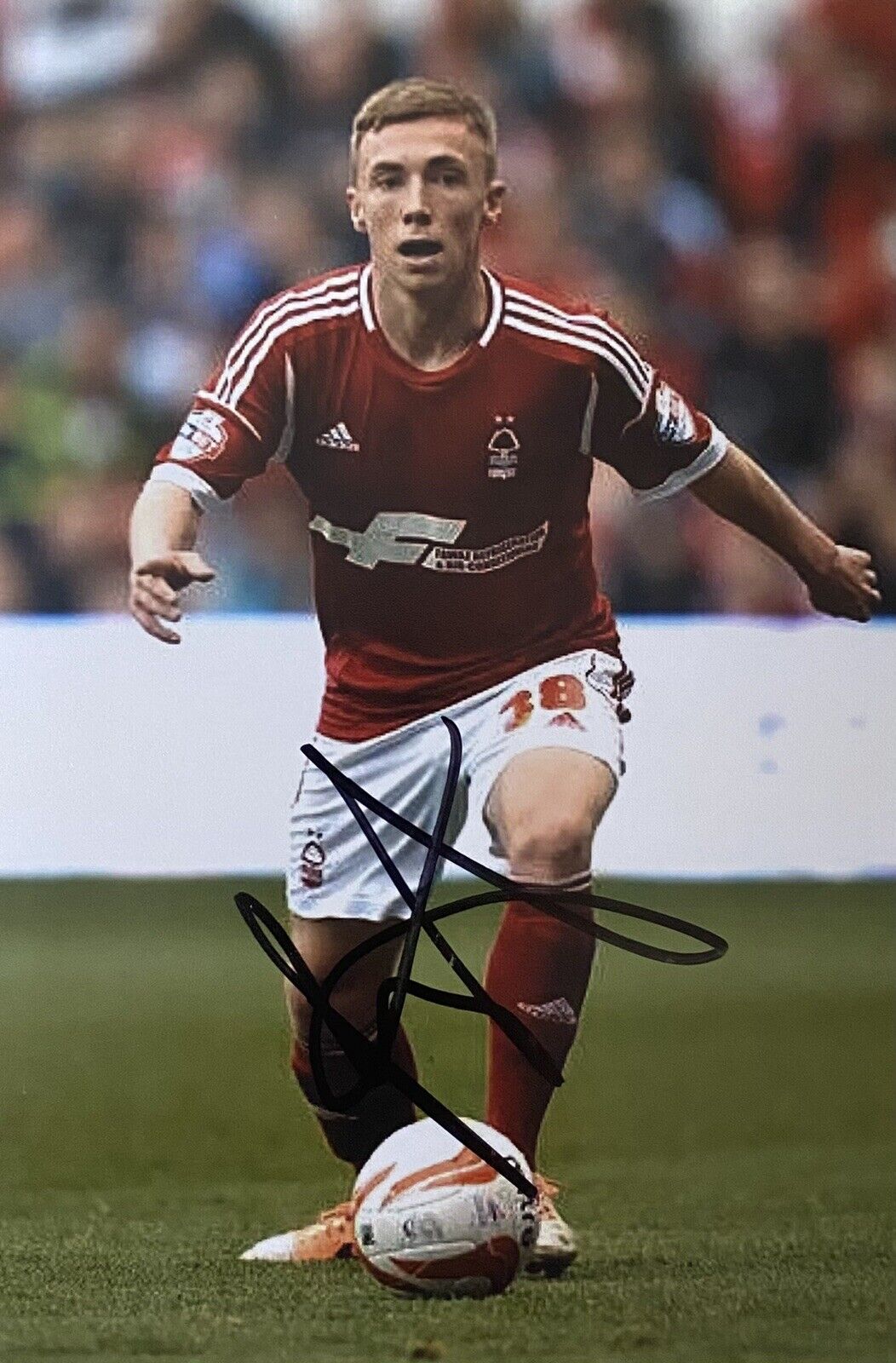 Ben Osborn Genuine Hand Signed Nottingham Forest 6X4 Photo Poster painting