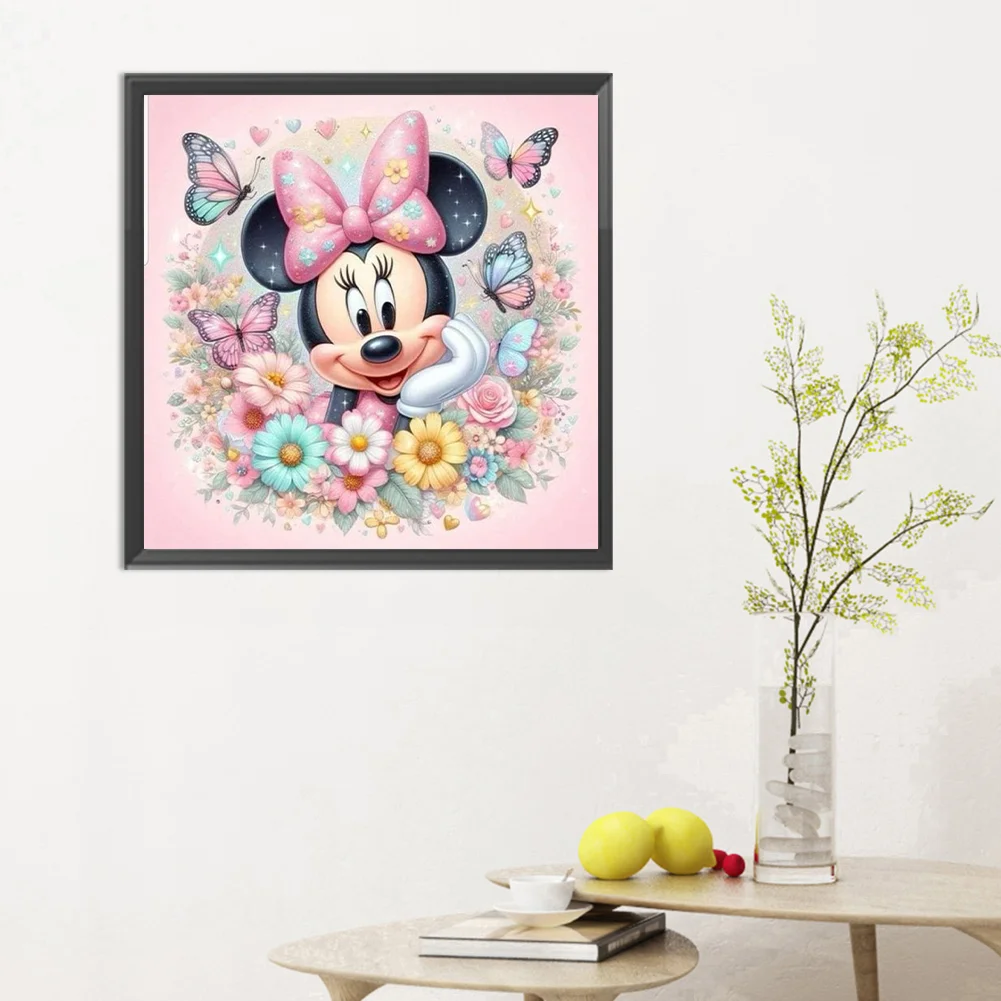 Diamond Painting - Full Round Drill - Mickey Mouse(Canvas|30*30cm)