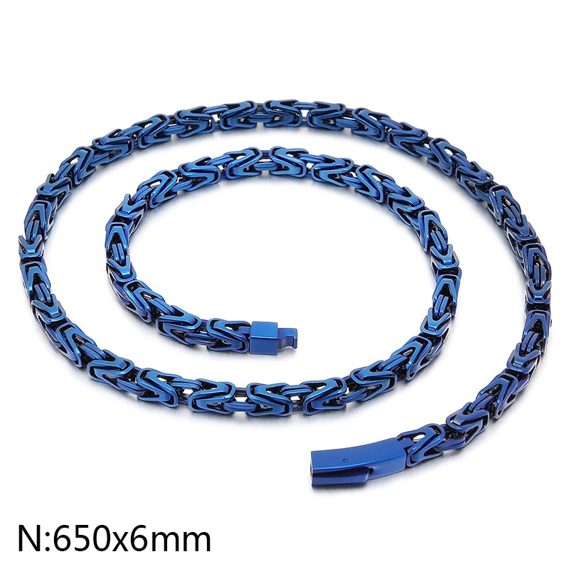 Jewelry Hip-Hop Geometric 304 Stainless Steel 18K Gold Plated Necklace