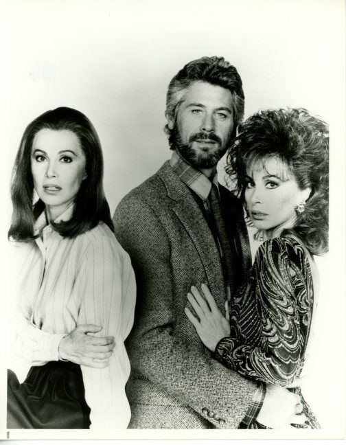 Stephanie Powers Barry Bostwick Deceptions 1987 Original Press 7x9 Photo Poster painting