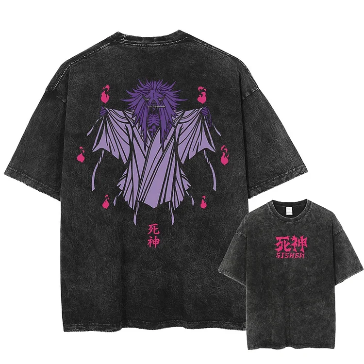 SEAL DEMON 2 SIDED PURPLE VINTAGE TEE