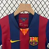 2014/2015 Retro Barcelona Home Football Shirt 1:1 Thai Quality Kids Size