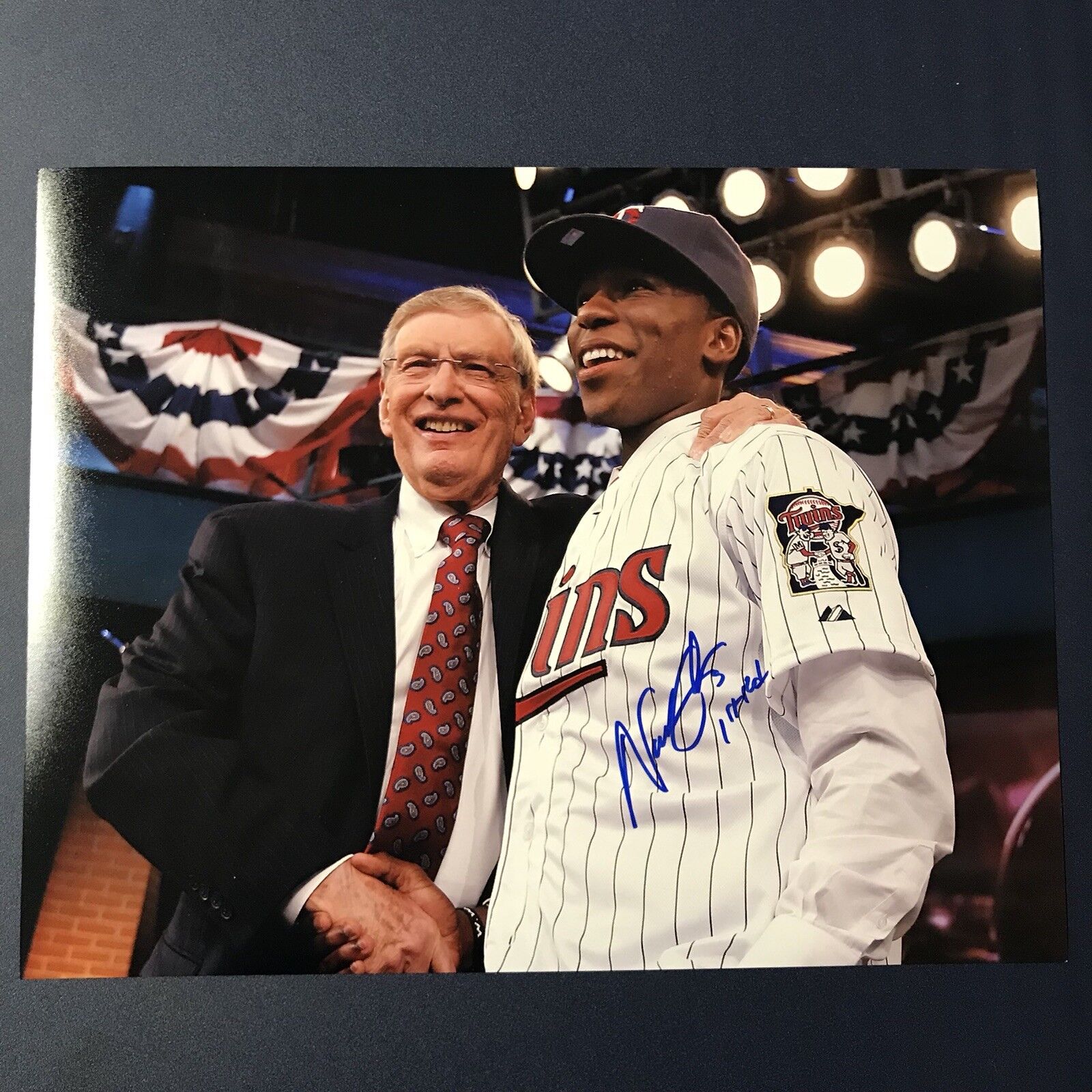 Nick Gordon Minnesota Twins Prospect Signed Autographed 11x14 Photo Poster painting COA