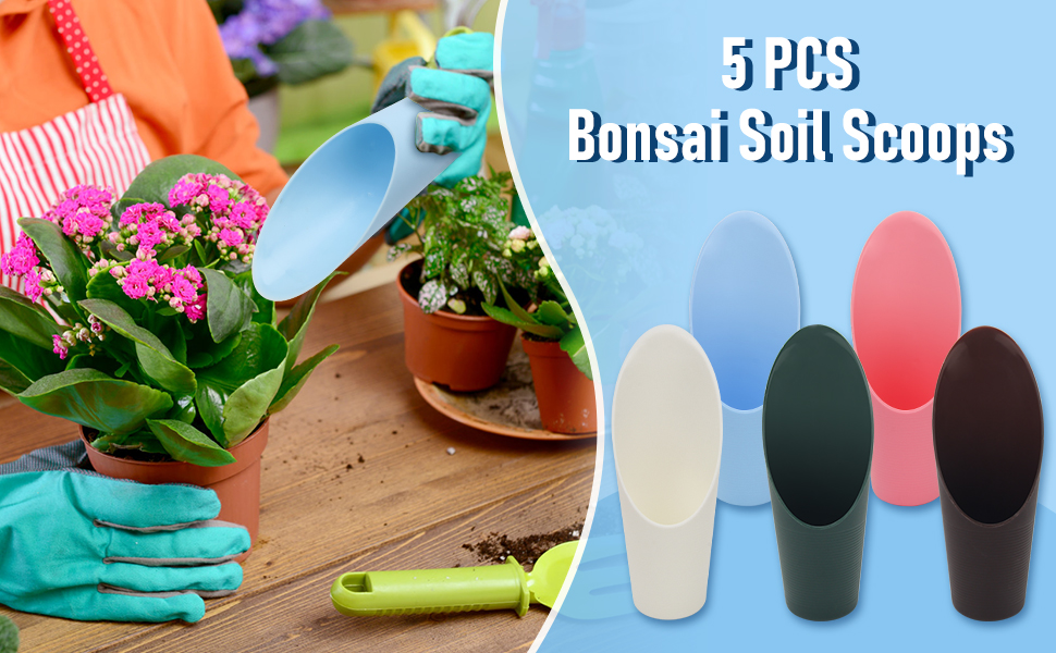 bonsai soil scoops