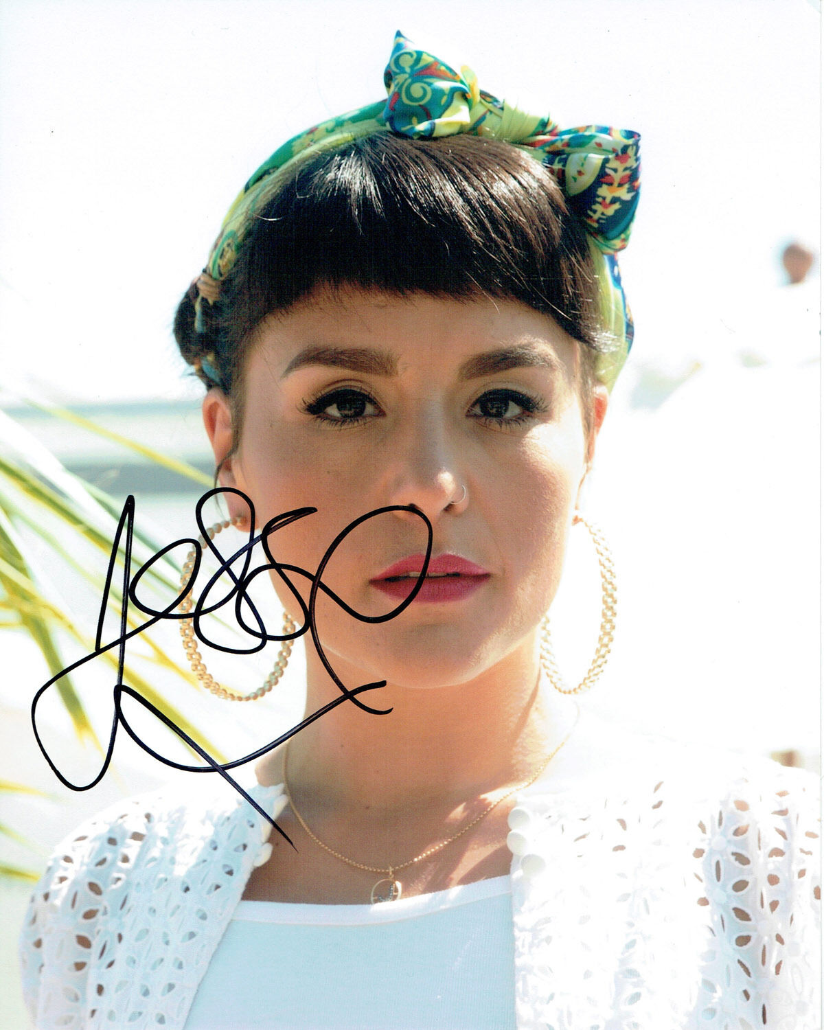 Jessie WARE SIGNED Autograph 10x8 Photo Poster painting AFTAL COA English Singer