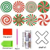 8Pcs Diamond Painting Wooden Candy Coaster Diamond Art Kit w/ Holder No-Slip Decor