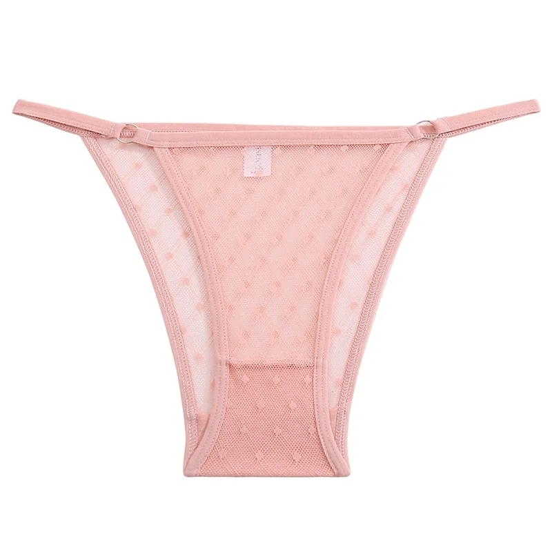 FINETOO Women Sexy Lace Floral Panties for Woman Underwear  Lingerie Female Briefs Panty Transparent M-2XL Women's Underpants