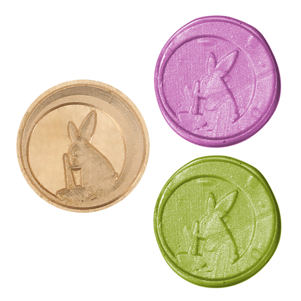 

25MM Rabbit Sealing Wax Stamp Head, 501 Original