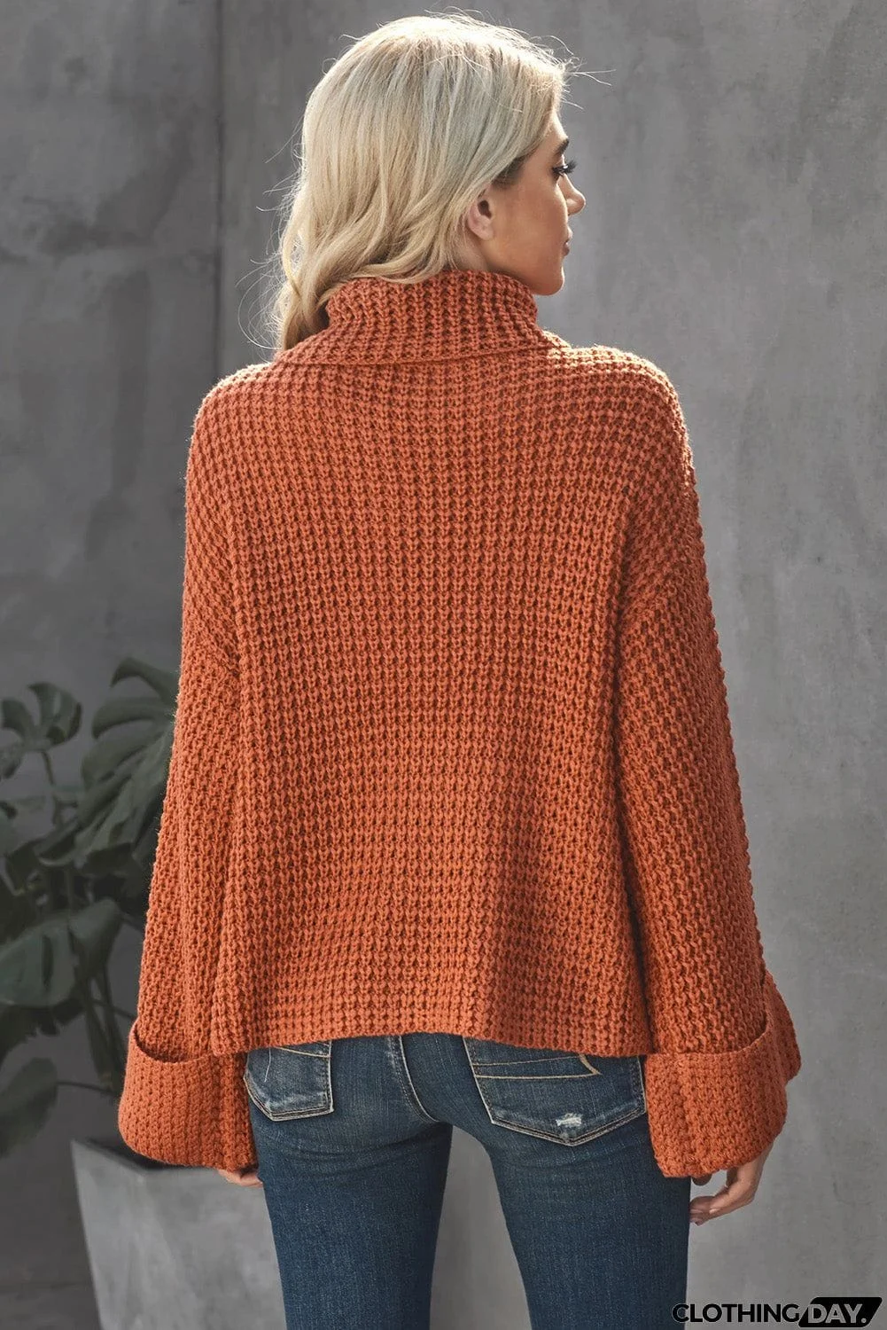 Turtleneck Knitted Sweater