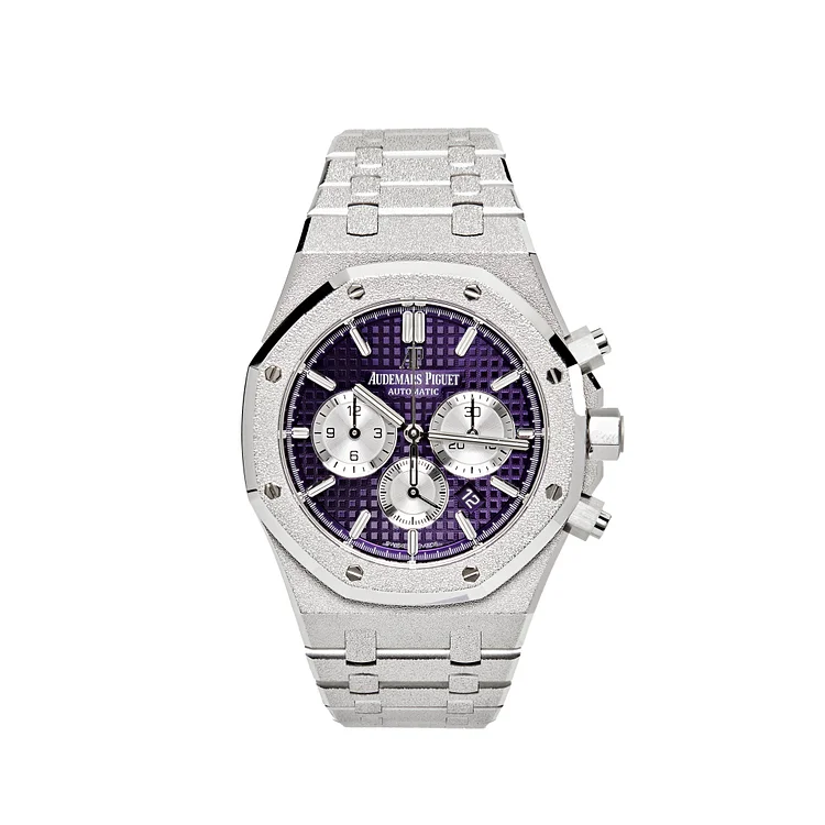 Audemars Piguet Royal Oak Frosted Selfwinding Chronograph Purple Dial 26331BC.GG.1224BC.01