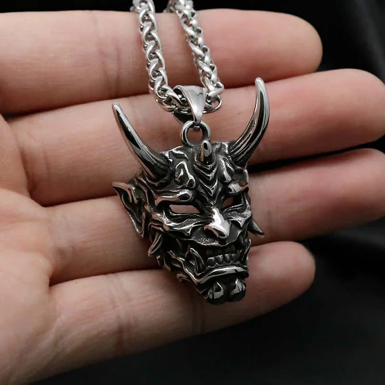 Hannya Revenge Demon Protection Pendant Necklace/ Ring / Earrings