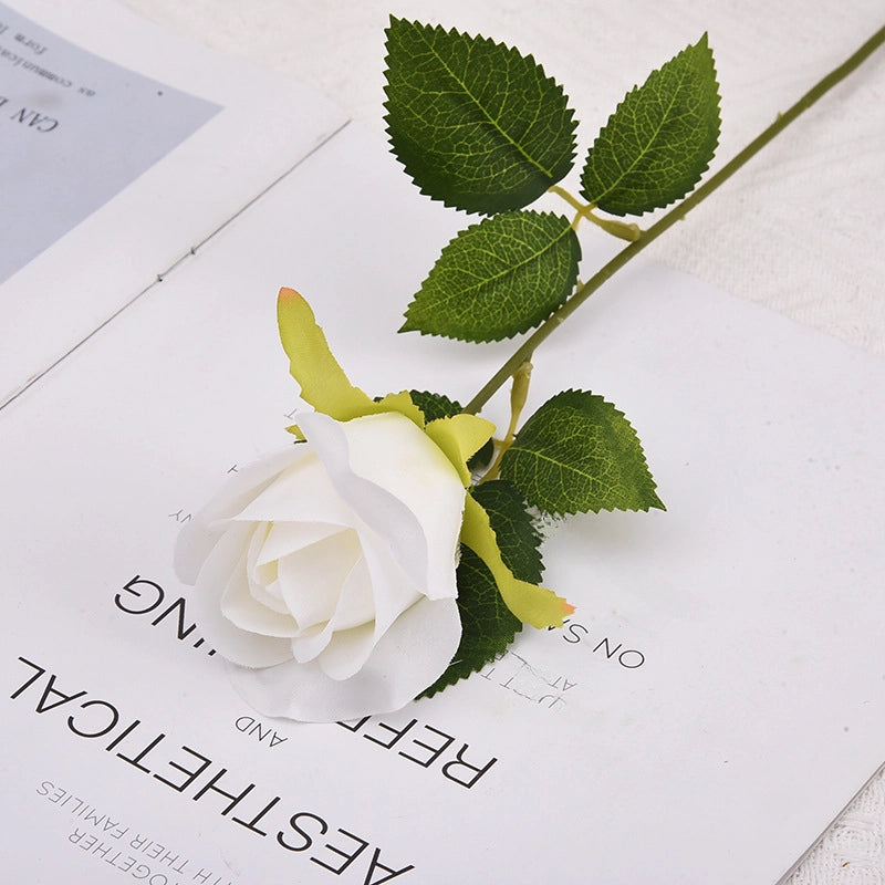 Office Culture/realistic Simulation/rose Simulation For Office Decoration