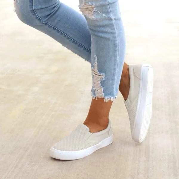 Bonnieshoes Slip On Running Flat Sneakers
