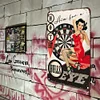 Pin - up Dart Girl - Vintage Metal Signs(12*16Inch)-Pin-up-girls