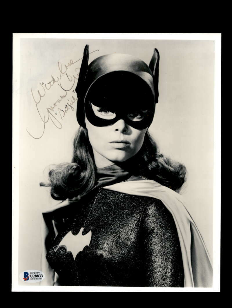 Yvonne Craig BAS Beckett Coa Signed 8x10 Batgirl Photo Poster painting Autograph