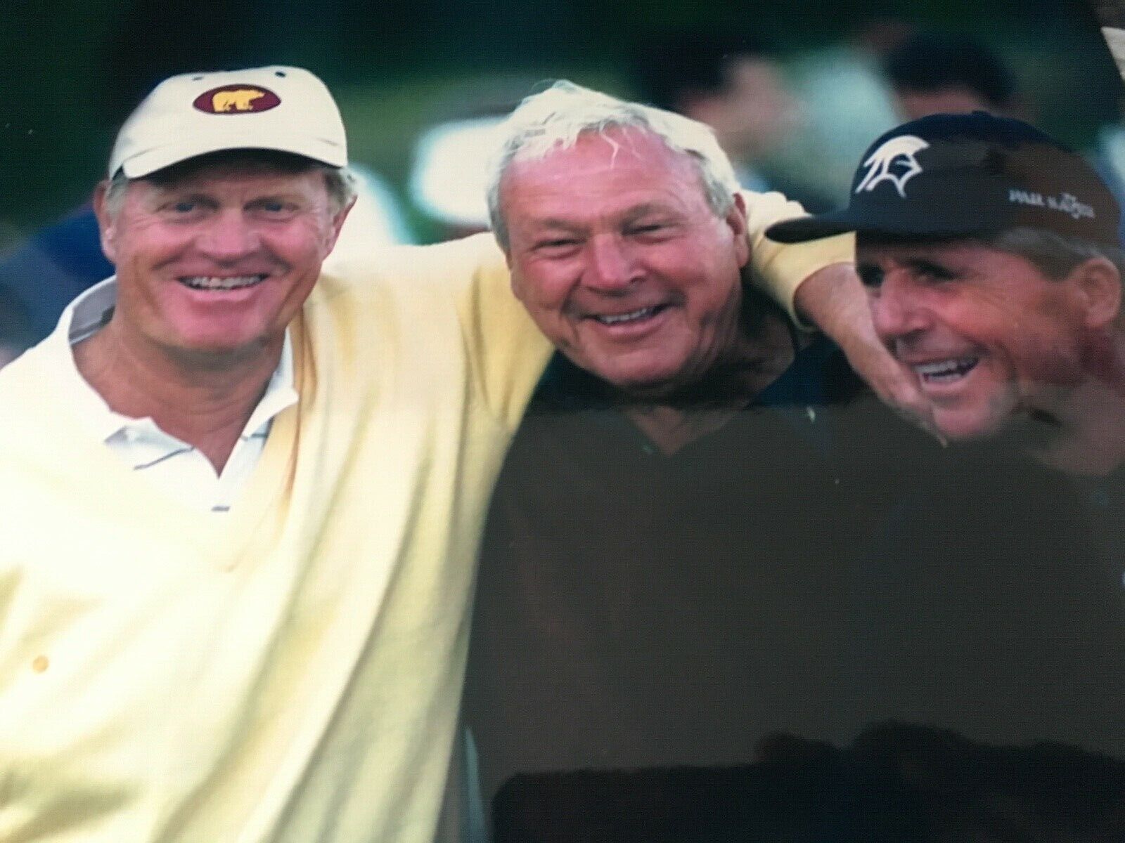 NICKLAUS / PALMER / PLAYER - GOLFING LEGENDS - EXCELLENT UNSIGNED Photo Poster paintingGRAPH