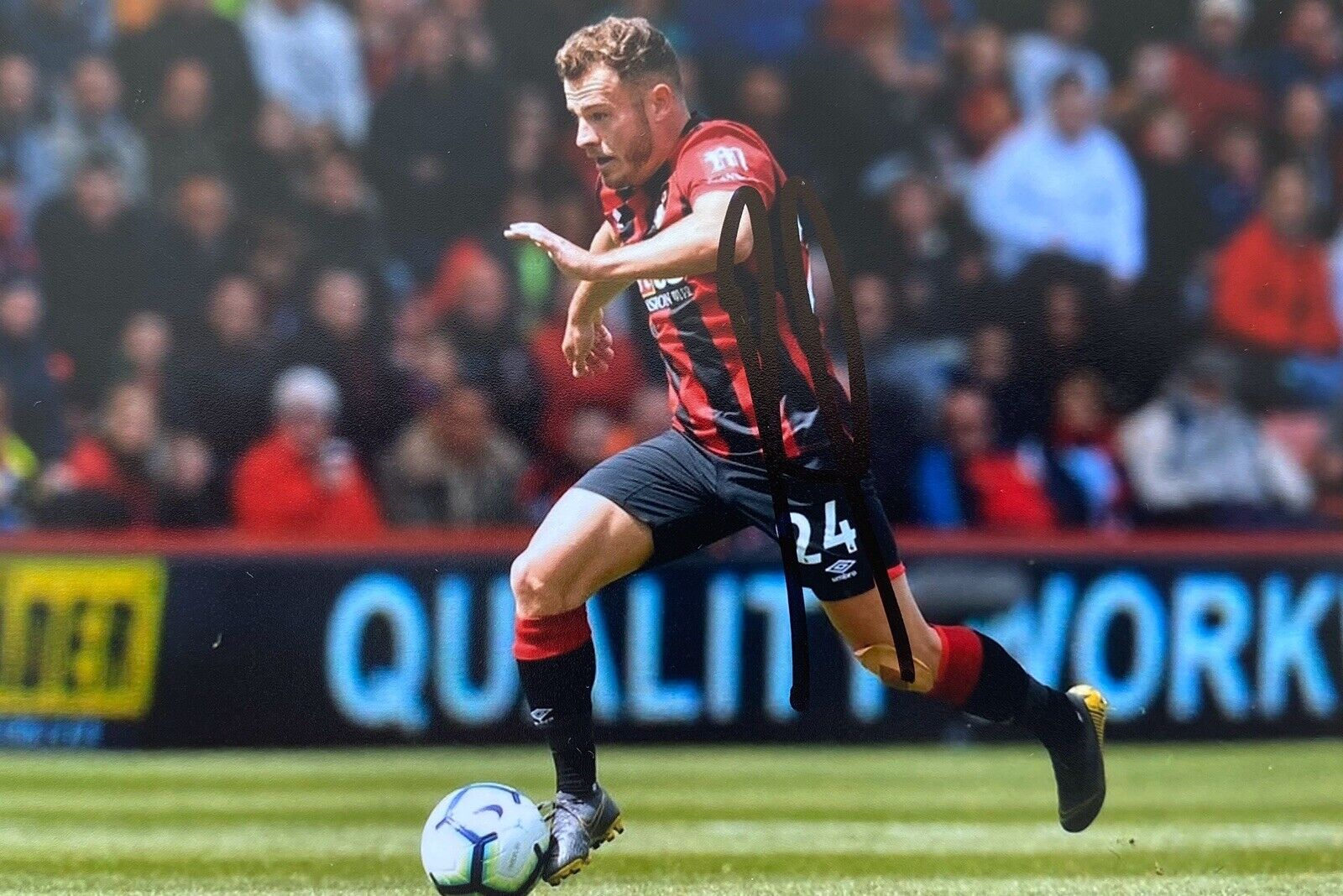 Ryan Fraser Genuine Hand Signed 6X4 Photo Poster painting - AFC Bournemouth 4