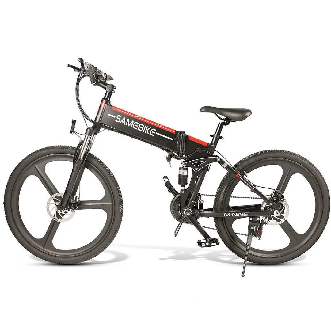 SAMEBIKE LO26-IT 48V10AH Battery 500W Motor Alloy Wheel Electric Mountain Bike